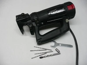Rotozip Rebel Spiral Saw +1/4 and 1/8 bits, Rotary Drill Router Tool, +Extras - Picture 1 of 6