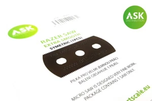 Ask Razor Saw - Extra Smooth Symmetric 43/43 Teeth (1pc) - Picture 1 of 1