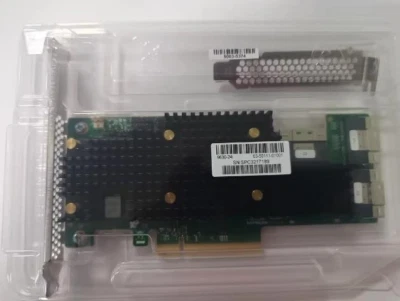 Broadcom eHBA 9600-24i 24 Int. Ports PCIe SAS/SATA/NVMe Tri-Mode Storage Adapter - Image 1 of 4