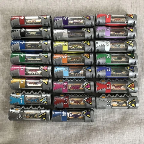 Power Rangers Dino Charge Zyudenchi 1 - 23 Set Kyoryuger Charger Energem Bandai Cover