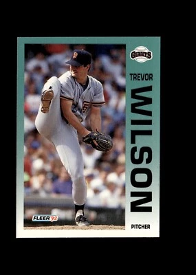 1992 Fleer - #651 Trevor Wilson - Image 1 of 2
