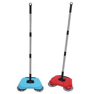Spin Hand Push Sweeper Broom Household Floor Cleaning Mop without Electricity - Picture 1 of 14