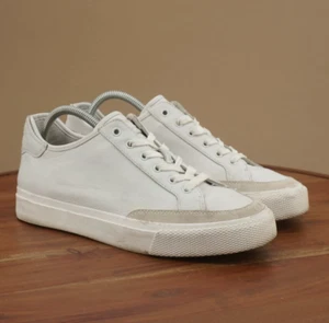 Rag & Bone RB Army Womens Sneakers Shoes White Leather Lace Up 41EU - 10.5 US - Picture 1 of 9