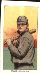 1909-11 T206 Reprint Baseball Card #109 Gavvy Cravath ML