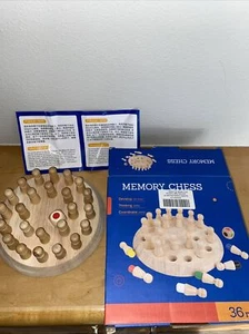 Wooden Memory Match Stick Chess Game Children Kids Puzzle Educational Toy - Picture 1 of 1