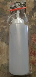 High Quality Ketchup, BBQ Squeeze Bottle with Cap, 12 ounces, Clear, BPA free - Picture 1 of 3