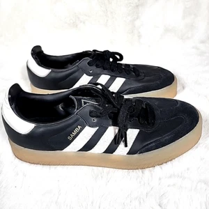 Adidas Samba 'Black White Gum  Size 9 - Picture 1 of 8