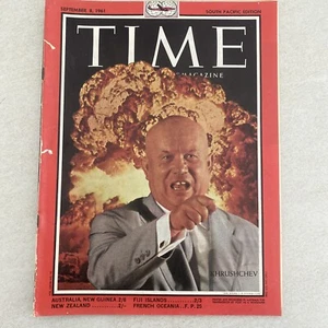 1961 Time Magazine Red Bound Author JD Salinger Camping Ulbricht Vol78 July-Sept - Picture 1 of 4