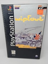 Wipeout (PlayStation 1 PS1, 1996) Long Box Complete CIB Manual Tested Excellent