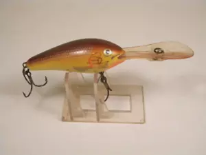 Rapala Down Deep Rattlin Fat Rap DRFR-7 Hot Mustard rattle crankbait lure - Picture 1 of 3