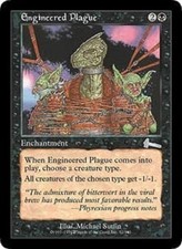 Engineered Plague 1x MtG Urza's Legacy ENGLISH SP/NM