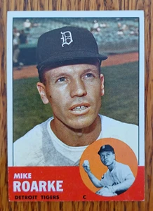 1963 Topps #224 Mike Roarke Detroit Tigers Sehr guter Erhaltungszustand! - Bild 1 von 2