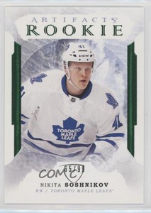 2016-17 Upper Deck Artifacts Rookie Emerald /99 Nikita Soshnikov #175 Rookie RC