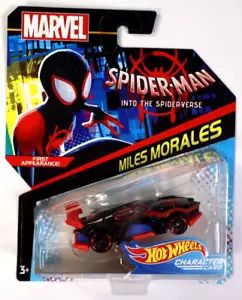 Mattel Hot Wheels Character Cars Miles Morales into the Spiderverse (2017) - Picture 1 of 4