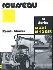 Equipment Brochure - Rousseau - M 42 i / DSR - Reach Mower for Tractor (E3273) 