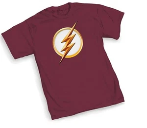 DC FLASH TV SEASON 2 SYMBOL Logo - Adult Licensed T-Shirt - S-3XL - Picture 1 of 2