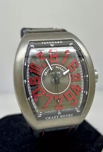 Franck Muller Vanguard Crazy Hours Titan Automatik Herrenuhr V45CHTT Neu - Bild 1 von 7