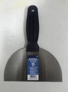 WARNER Drywall Putty, Tape Broad Flex Knife  6" USA MADE (LB-8) - Picture 1 of 3