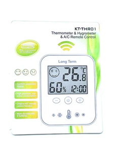 Termometro e igrometro e telecomando condizionatore universale KT-THRO1 - Foto 1 di 8