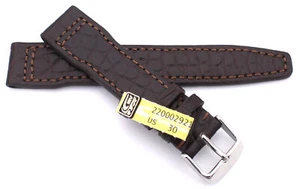 Uhrenarmband 20mm/18 kompatibel IWC Pilotenuhr Krokoband echt Alligator RIOS1931 - Bild 1 von 3