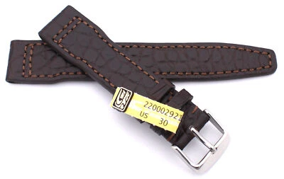 Uhrenarmband 20mm/18 kompatibel IWC Pilotenuhr Krokoband echt Alligator RIOS1931 - Bild 1 von 3