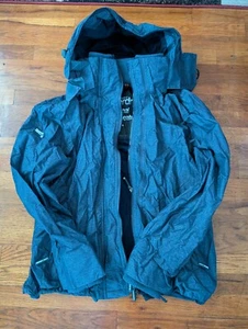 Superdry Mens Chambray Herringbone Winchester With Hood. Size XXL = USA L - Picture 1 of 10