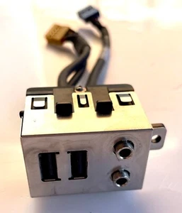 Panel de audio USB de E/S frontal HP con cables 444590-001 DC5850 DC7800S - Imagen 1 de 2
