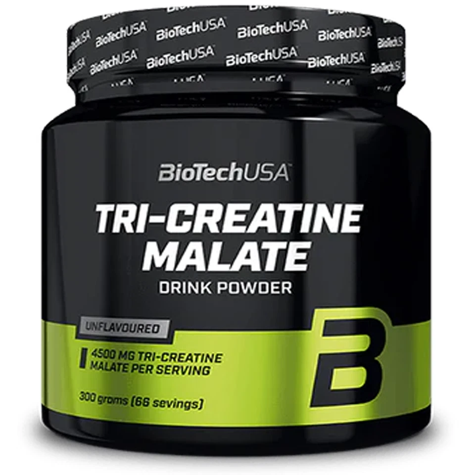 Biotech Usa Tri Creatine Malate 300 gr Creatina malato in polvere - Immagine 1 di 1