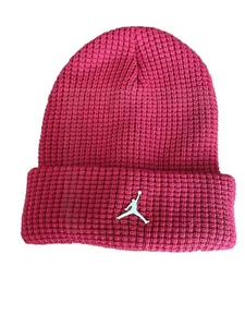 NIKE Air Jordan Jumpman Utility Knit Beanie Winter Hat Red Gold Adult Unisex - Picture 1 of 2