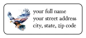 30 Eagle Mountains personalized return address labels stickers tags - Picture 1 of 2
