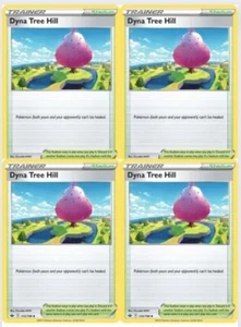 Dyna Tree Hill Sword & Shield Chilling Reign 135/198 4x Playset Pokémon TCG - Picture 1 of 1