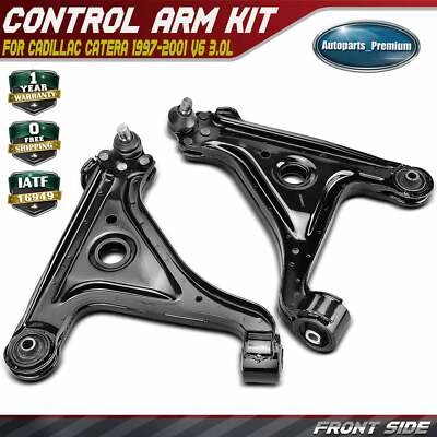 Brazo de control inferior delantero 2 piezas con rótula para Cadillac Catera 1997-2001 V6 3,0 L Foto 1 de 4