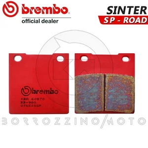 REAR BRAKE PADS BREMBO SINTER RED KAWASAKI ZX-7 NINJA 750 1993 - Picture 1 of 3