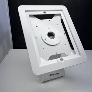 Maclocks White iPad 12.9" 3rd - 6th Generation Counter POS Stand Holder B7 - Picture 1 of 3