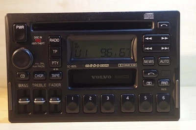 Volvo SC-805, SCHWARZ, Guter Zustand , Generalüberholt+Code+Anleitung, 3533775-1 - Bild 1 von 4