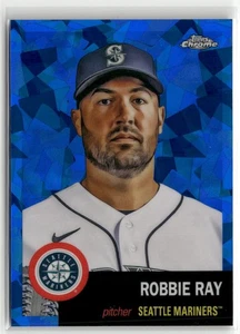 2022 Topps Chrome Platinum Anniv #326 Robbie Ray Blue Atomic Ref #/100 ☘️135 - Imagen 1 de 2