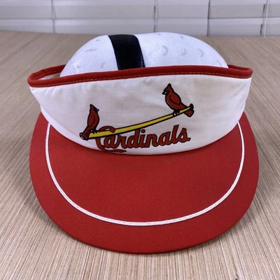 Vintage Semco Annco Visor Hat Mens Snapback One Size St Louis STL Cardinals MLB - Image 1 of 4