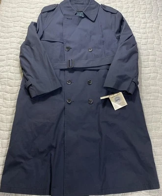 Vintage London Fog Trench Coat Mens 44 Short Douglas Removable Liner USA 90s - Image 1 of 4