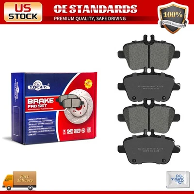 Задние дисковые керамические тормозные колодки для Mercedes-Benz CLA250 SLC300 SLK250 SLK350 - Изображение 1 из 4