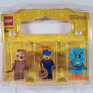 Lego Halloween Kostüm Minifigur Lot 3er Set BAM Blind Bag Roboter T Rex Robin - Bild 1 von 5