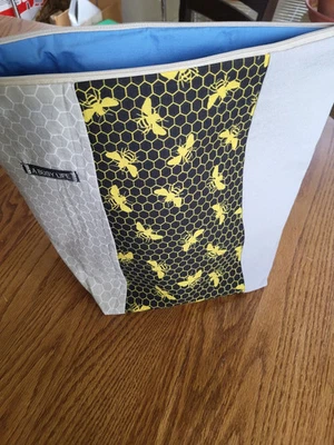 Zippered Sweater Sized project bag, Zippered Bag, project bag,  Storage bag - Image 1 of 4