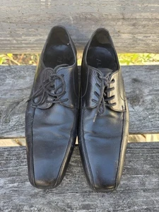Aldo Herren Schwarz Oxford Elegant Schuhe US Größe 8 EUR 41 - Bild 1 von 7