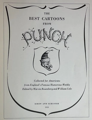 1952 Best Cartoons From Punch-Hardcover First Printing - Image 1 of 4