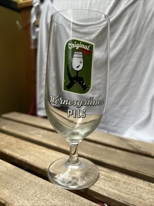 Original Wernesgrüner Pils - DDR Brauerei Bierglas Sammlerglas 0,25 L - Bild 1 von 1