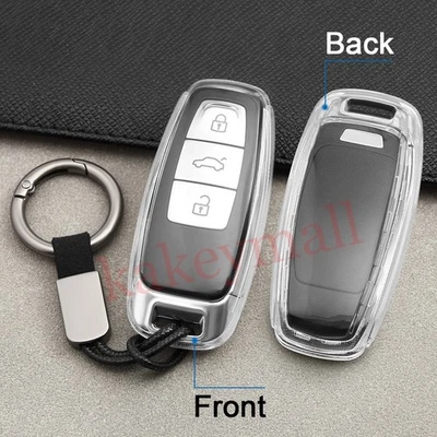Funda Llavero Para Audi A6 A7 S6 Q7 Accesorios Llavero Llavero Bolsa Cubierta Soporte Foto 1 de 4