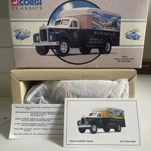 Corgi Classics Limited Edition ~ Mack B Series Van WILTON DAIRY ~ 1:50 BNIB - Picture 1 of 4