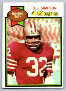 1979 Topps #170 O.J. Simpson San Francisco 49ers - Bild 1 von 3