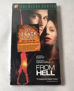 From Hell Johnny Depp (VHS, 2002) - Picture 1 of 3