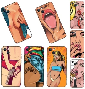 Sexy Lady Girl Bikini Coque Cover Case For Iphone 16 Pro Max 15 14 13 12 11 Xr - Photo 1 sur 15