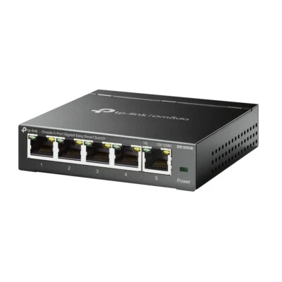 TP-Link DS105GE | Omada 5-Port 10/100/1000Mbps Gigabit Easy Smart Switch - Image 1 of 2